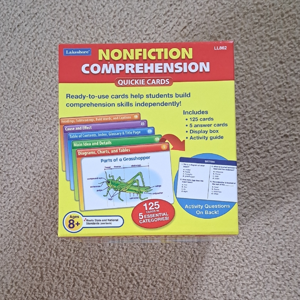 NWOT Lakeshore Educational Cards